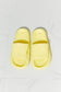 MMShoes Arms Around Me Open Toe Slide in Yellow